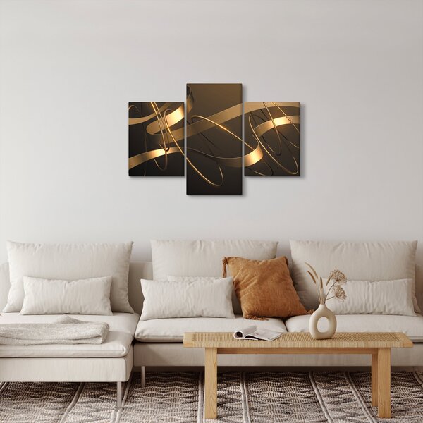 Poslikava - Bronasti trakovi (90x60 cm)