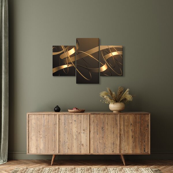 Poslikava - Bronasti trakovi (90x60 cm)