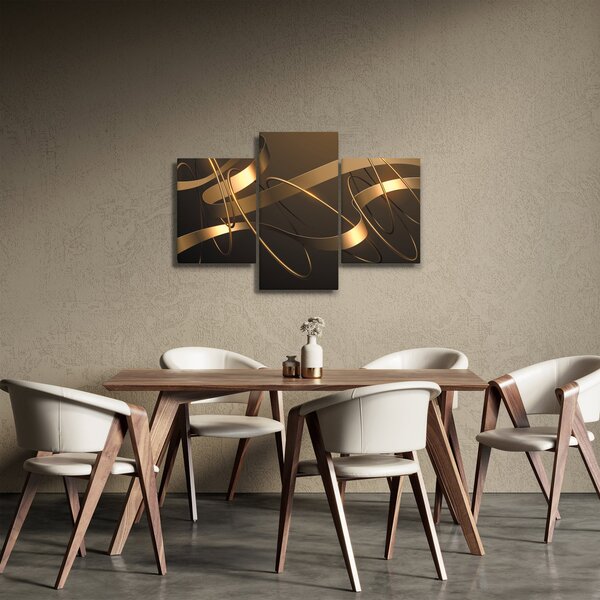 Poslikava - Bronasti trakovi (90x60 cm)