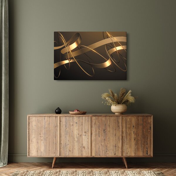 Poslikava - Bronasti trakovi (90x60 cm)