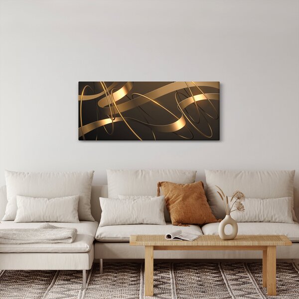 Poslikava - Bronasti trakovi (120x50 cm)