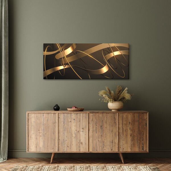 Poslikava - Bronasti trakovi (120x50 cm)