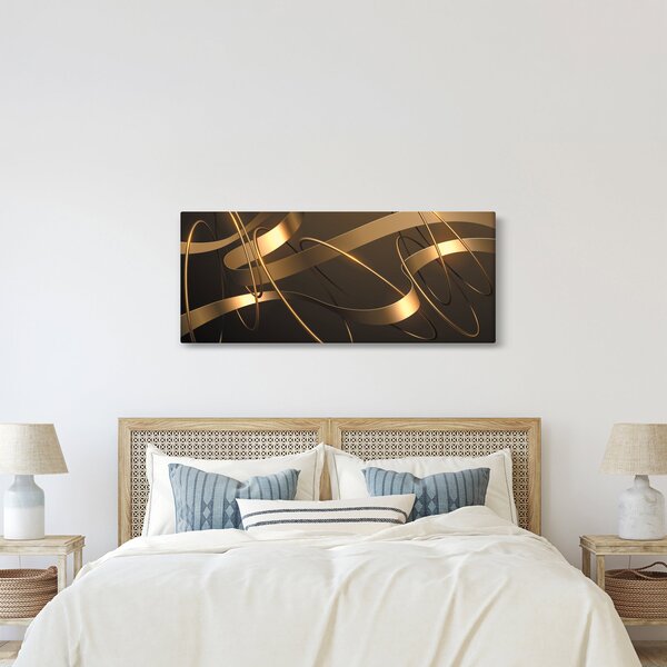 Poslikava - Bronasti trakovi (120x50 cm)