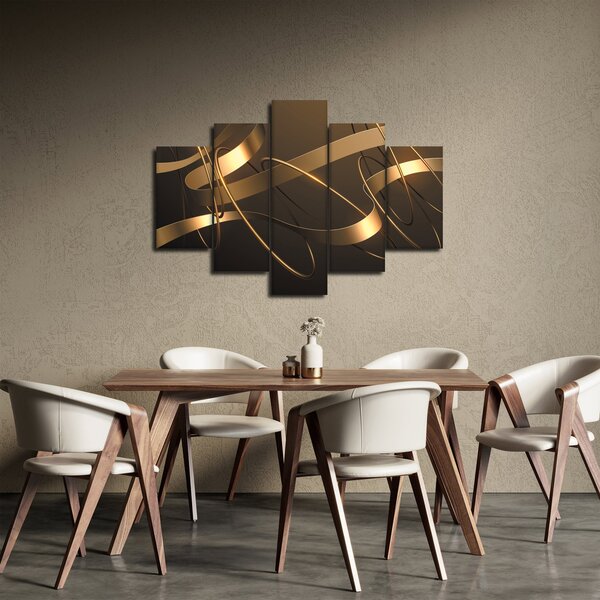 Poslikava - Bronasti trakovi (150x105 cm)