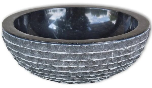 Mramorni Lavabo - Umivaonik 40 cm crni - Crna Crna