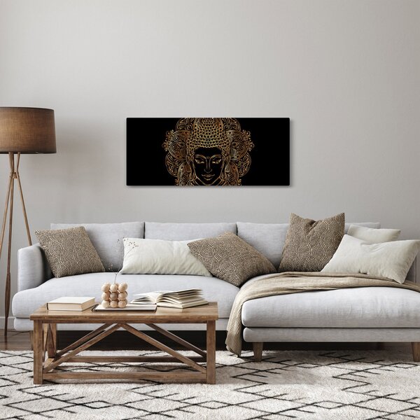 Slika zlatega Bude (120x50 cm)
