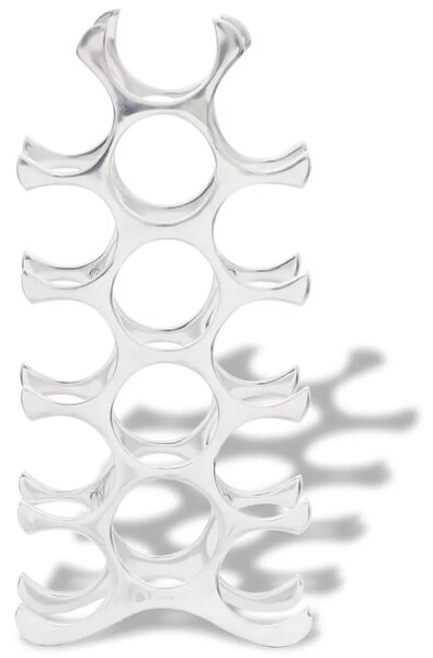 Stalak za Vino za 15 Boca Srebrni Aluminijski - 1 1 15 15
