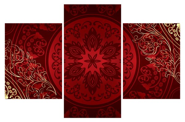 Slika - Zlate mandale (90x60 cm)