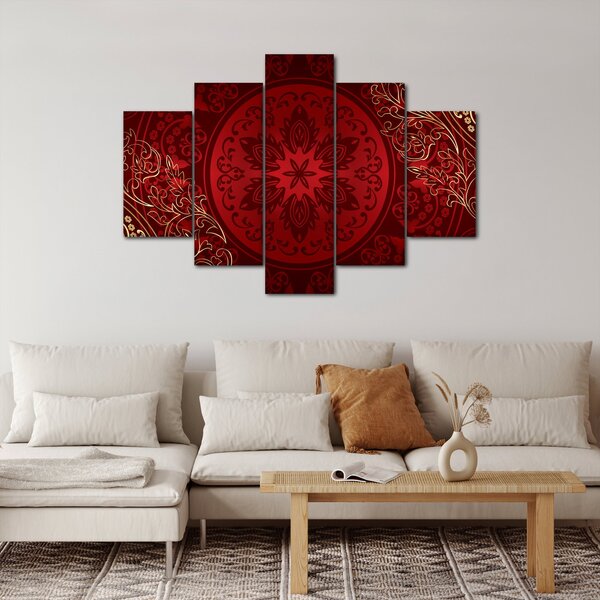 Slika - Zlate mandale (150x105 cm)