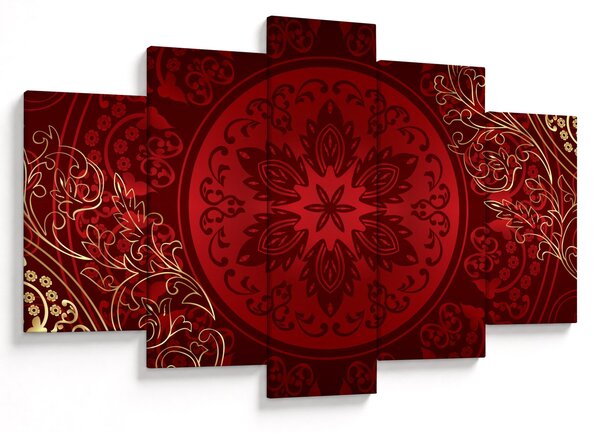 Slika - Zlate mandale (150x105 cm)