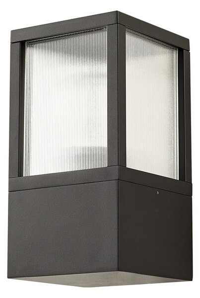 Vanjske Svjetiljka Lucande, Klemens, prigušiv, Crno, Balkon, Aluminij, Moderan