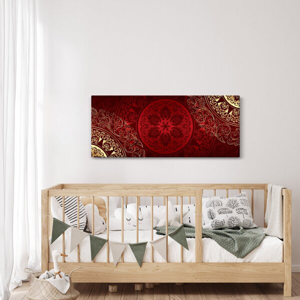 Slika - Zlate mandale (120x50 cm)