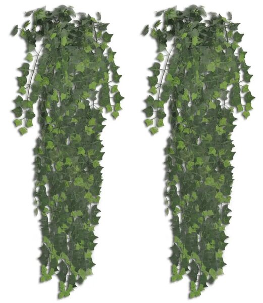 Umjetni grm bršljana zeleni 90 cm 2 kom - Zelena 2 Zelena 2