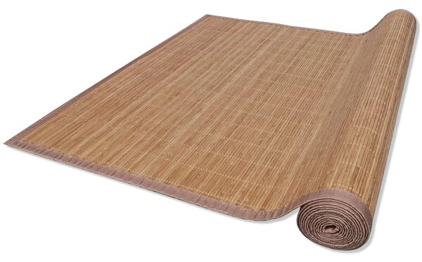 Pravokutni tepih od smeđeg bambusa 80 x 300 cm - Smeđa 80 x 300 cm Smeđa 80 x 300 cm