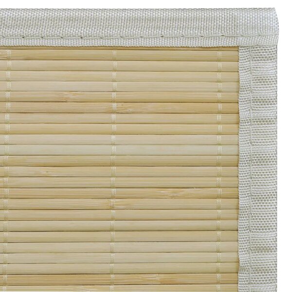Pravokutni tepih od prirodnog bambusa 80 x 200 cm - Prirodna 80 x 200 cm Prirodna 80 x 200 cm