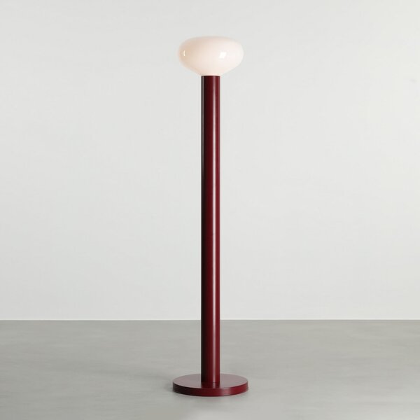 Podne Lampa ALDEX, Flo, Crvena, Dnevna soba, Metal, Dizajn