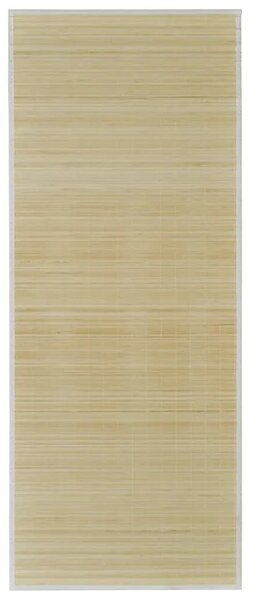 Pravokutni tepih od prirodnog bambusa 80 x 200 cm - Prirodna 80 x 200 cm Prirodna 80 x 200 cm