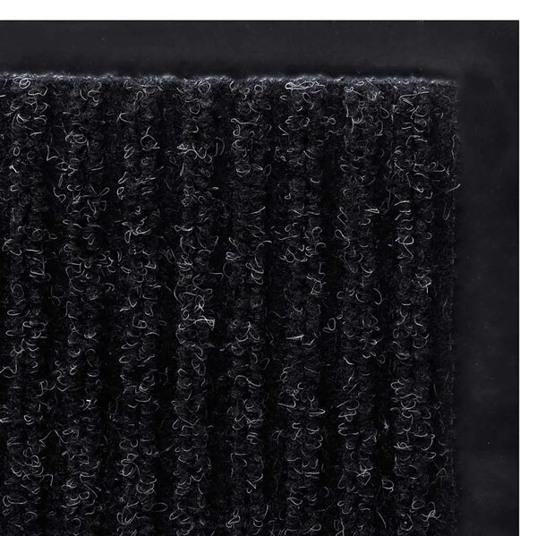 Otirač crni 90 x 120 cm PVC - Crna 90 x 120 cm 1 Crna