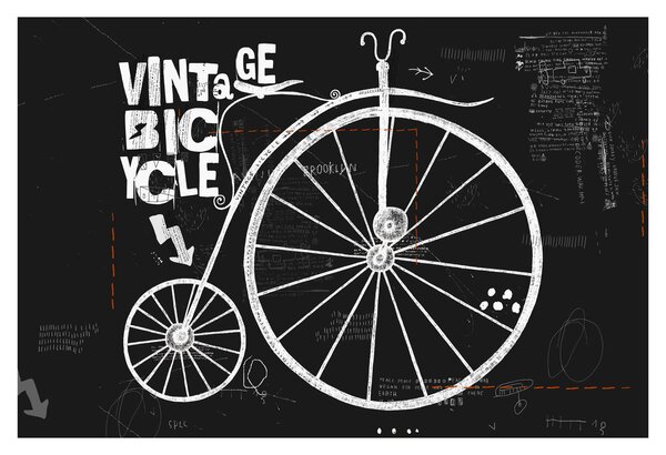 Slika - Velocipede (90x60 cm)