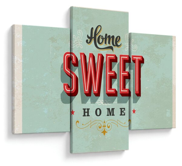 Slika - Home sweet home (90x60 cm)