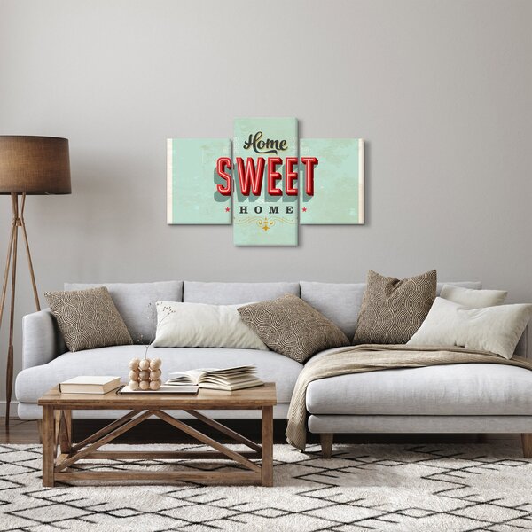 Slika - Home sweet home (90x60 cm)