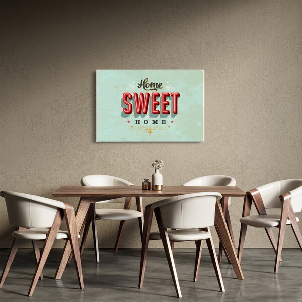 Slika - Home sweet home (90x60 cm)
