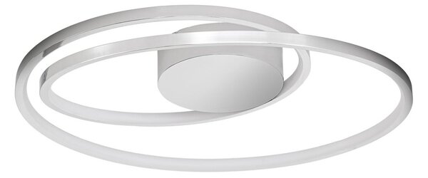 Stropne svjetiljke Lucande, Maire, prigušiv, Metalik, Dnevna soba, Aluminij, Moderan
