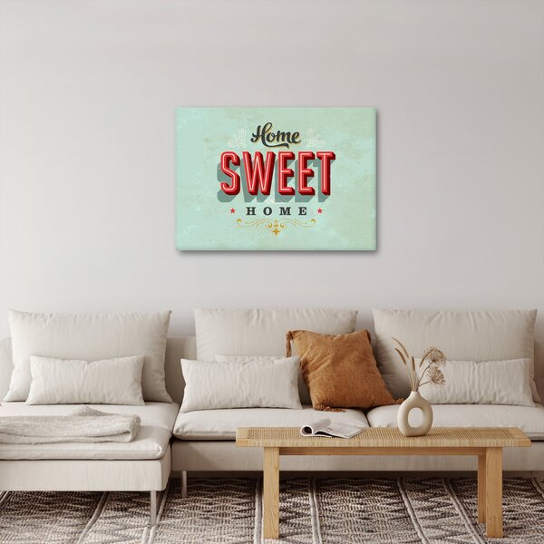 Slika - Home sweet home (70x50 cm)