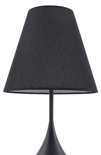 Stolne Lampa Lucande, Luoti, Crno, Dnevna soba, Tkanina / tekstil, Moderan