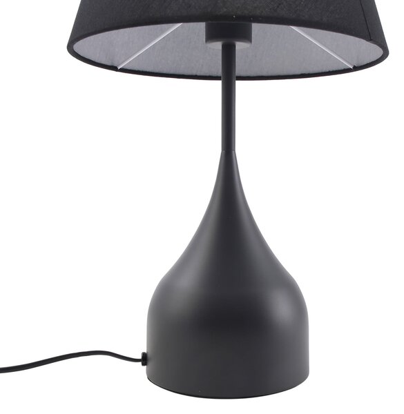 Stolne Lampa Lucande, Luoti, Crno, Dnevna soba, Tkanina / tekstil, Moderan