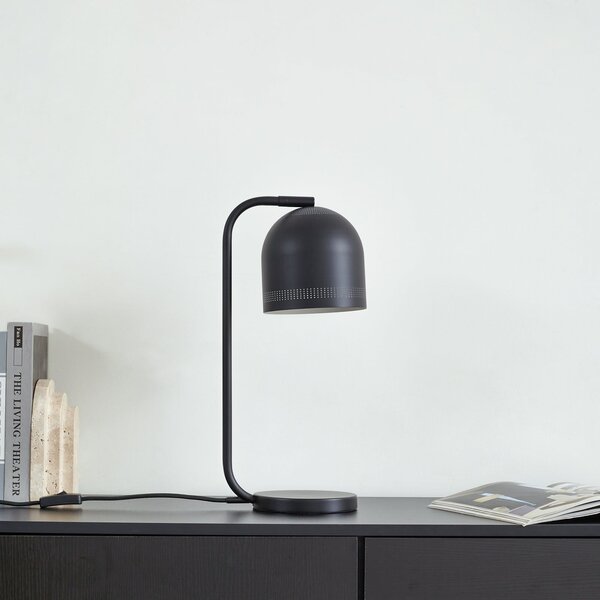 Stolne Lampa NOLA, Oura, Crno, Dnevna soba, Metal, Skandinavski
