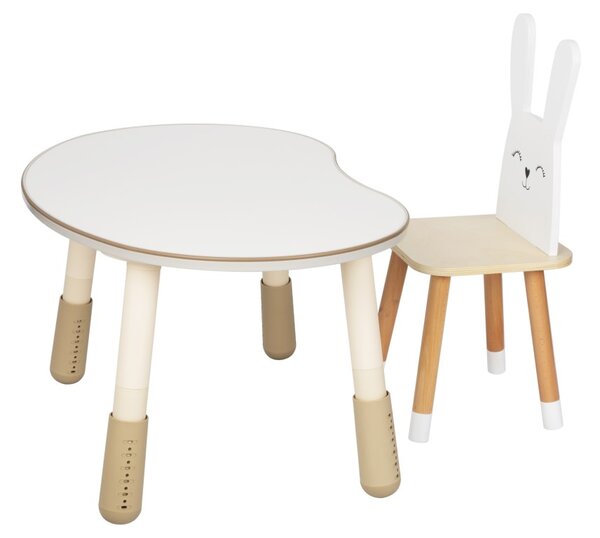 Dječji rastući stol i stolica Rabbit