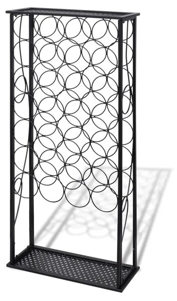 Stalak za Vino za 28 Boca Metalni - 47.5 x 21 x 100 cm 1 1 1