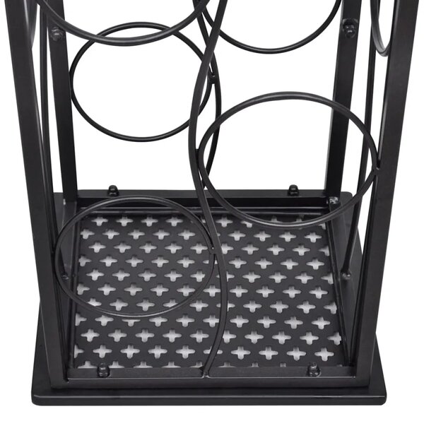 Stalak za Vino za 8 Boca Metalni - 23.5 x 21.5 x 100 cm 1 1 1