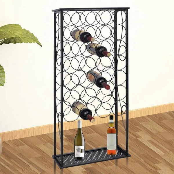 Stalak za Vino za 28 Boca Metalni - 47.5 x 21 x 100 cm 1 1 1