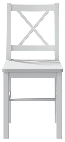 5-dijelni blagovaonski set bijeli - Bijela 5 4 5
