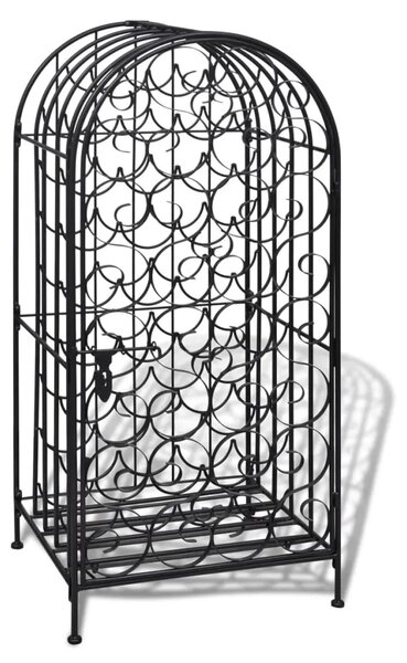 Stalak za Vino za 35 Boca Metalni - 44 x 38 x 100 cm 1 1 1