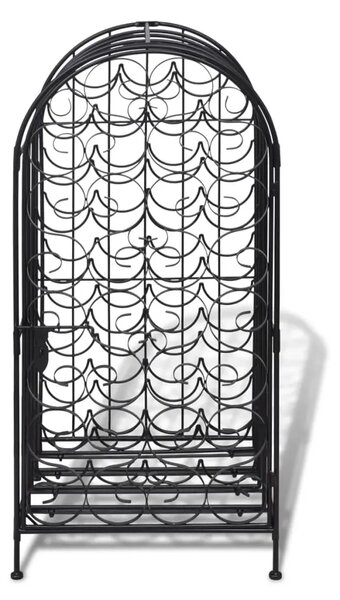 Stalak za Vino za 35 Boca Metalni - 44 x 38 x 100 cm 1 1 1