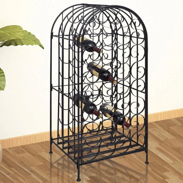 Stalak za Vino za 35 Boca Metalni - 44 x 38 x 100 cm 1 1 1