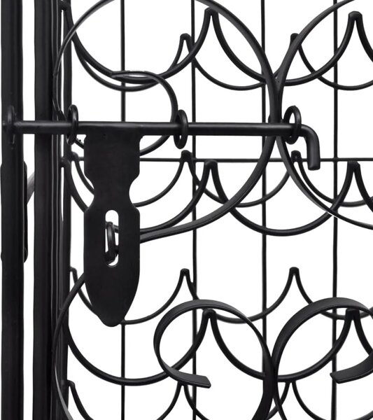 Stalak za Vino za 35 Boca Metalni - 44 x 38 x 100 cm 1 1 1