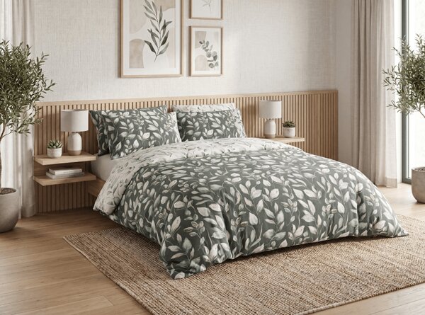 Posteljina od mikrovlakana DREAMFLOR zelena Dimenzije posteljine: 70 x 90 cm | 140 x 200 cm