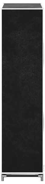 Ormarić za Cipele s Pokrovom od Tekstila 58 x 28 x 106 cm Crni - Crna 58 x 28 x 106 cm 1 1