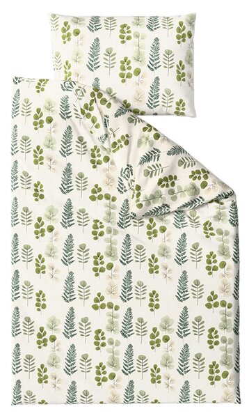 Posteljina od mikrovlakana SCANDI NATURE zelene boje Dimenzije posteljine: 70 x 90 cm | 140 x 200 cm