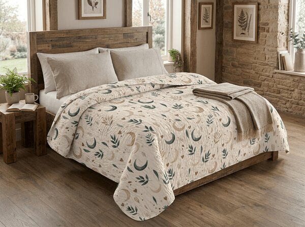 Prekrivač za krevet BOHO MOON, krem boje Dimenzije: 170 x 210 cm