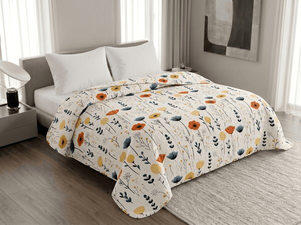 Prekrivač za krevet LIORENA, krem boje Dimenzije: 170 x 210 cm