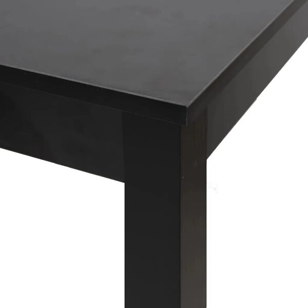 Barski stol MDF crni 55 x 55 x 107 cm - 1 55 cm 55 cm
