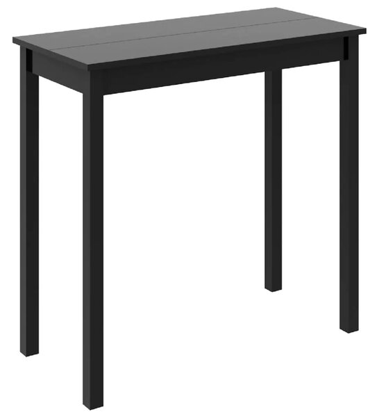 Barski stol MDF crni 115 x 55 x 107 cm - 1 155 cm 155 cm