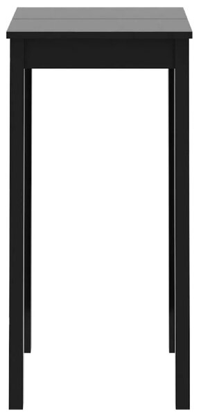 Barski stol MDF crni 55 x 55 x 107 cm - 1 55 cm 55 cm
