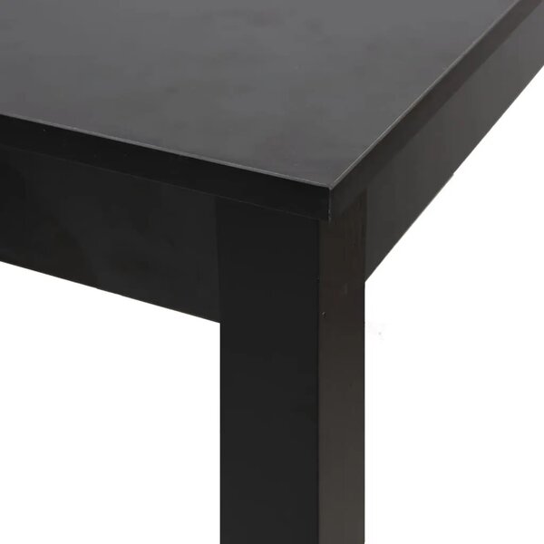 Barski stol MDF crni 115 x 55 x 107 cm - 1 155 cm 155 cm