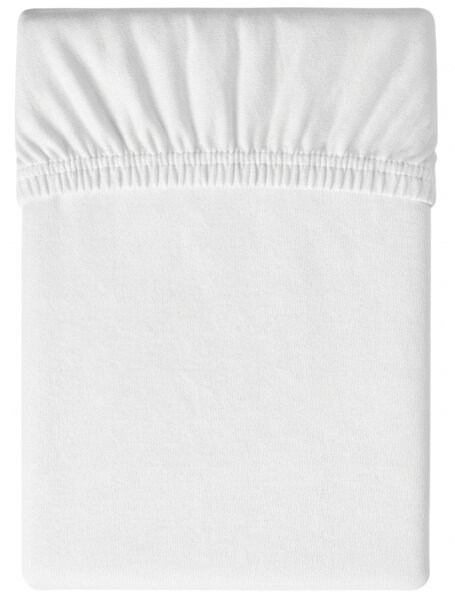 Jersey plahta HIGHFIT bijela 90 x 200 cm